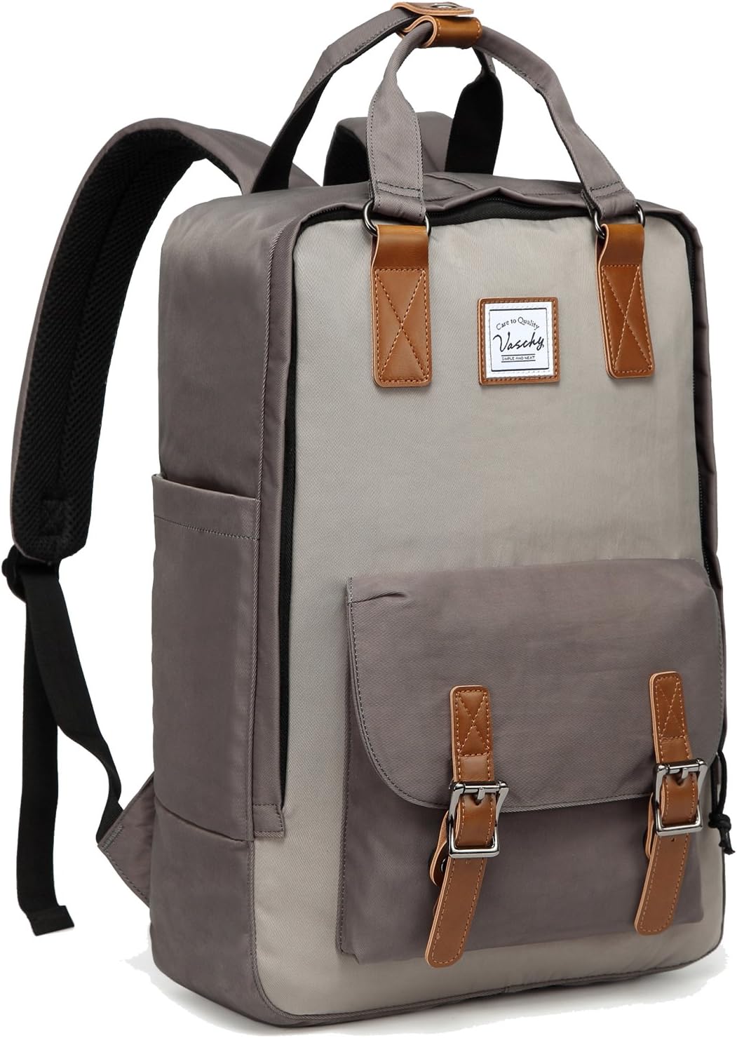 15,6” vodotěsný vintage batoh na notebook s organizačními přihrádkami – UrbanEase