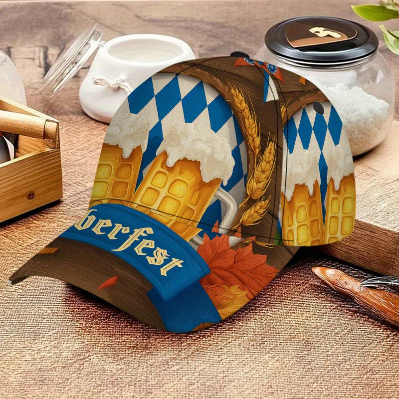 Snapback kšiltovka – Ölkrustryck Oktoberfest 2025