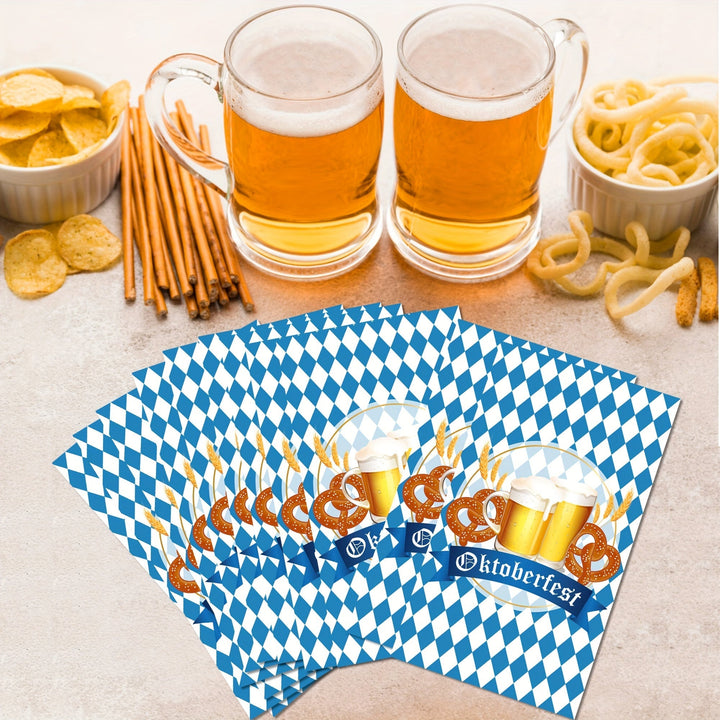 Papírové ubrousky (120 kusů) – WiesnServus Oktoberfest 2025