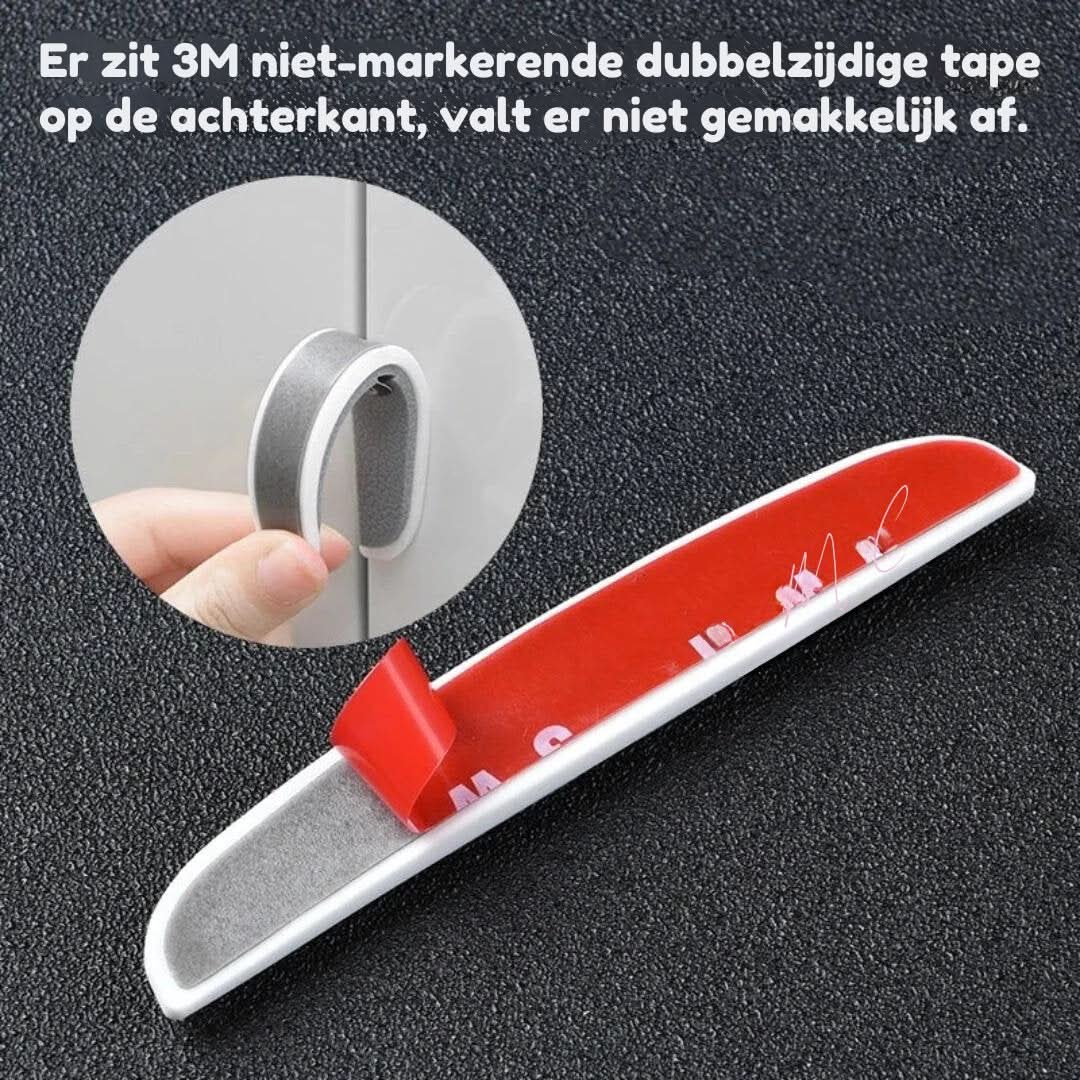 Auto-Türkantenschutz, grau, 3M Klebeband, kratzfest, doppelseitig, einfache Montage