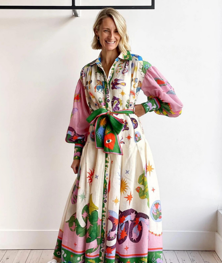 Elegantní italská maxisukně – Bianca Podzimní čarodějnictví