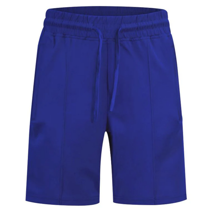 Blaue Herren-Shorts, elastischer Bund, Sportbekleidung, atmungsaktiv, bequem, Sommermode.