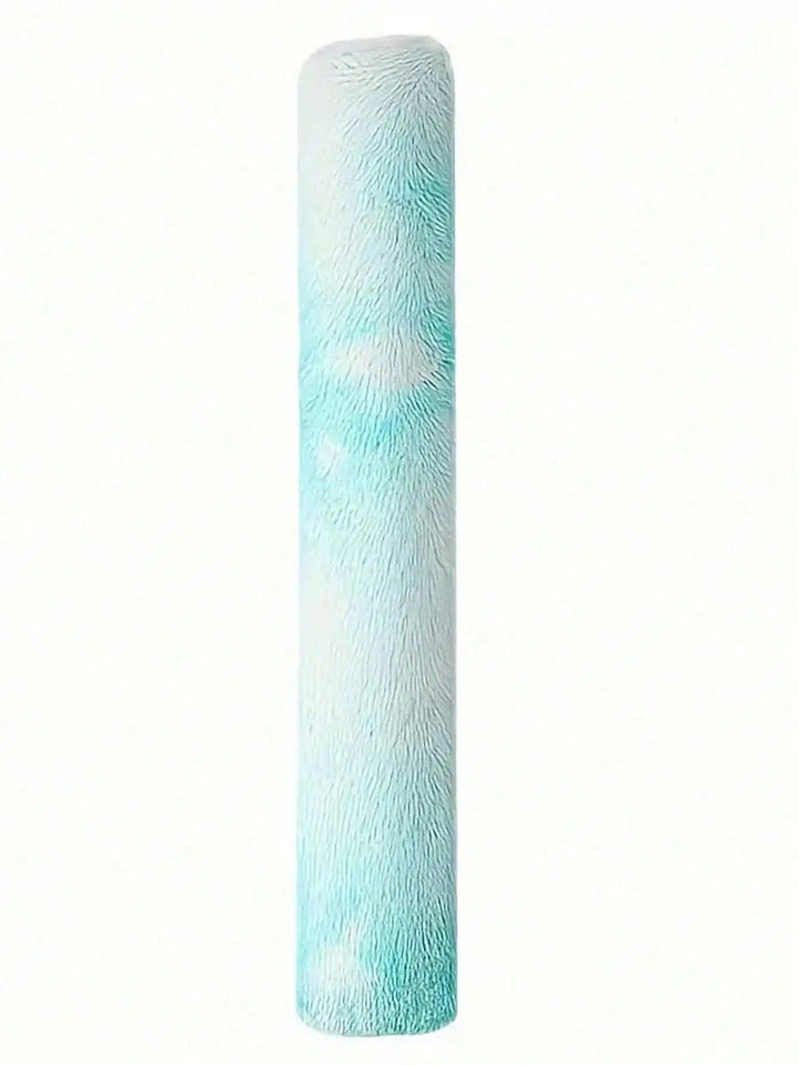 Blaue Farbrolle, zylindrisch, flauschig, für Malerarbeiten, Heimwerkerbedarf.