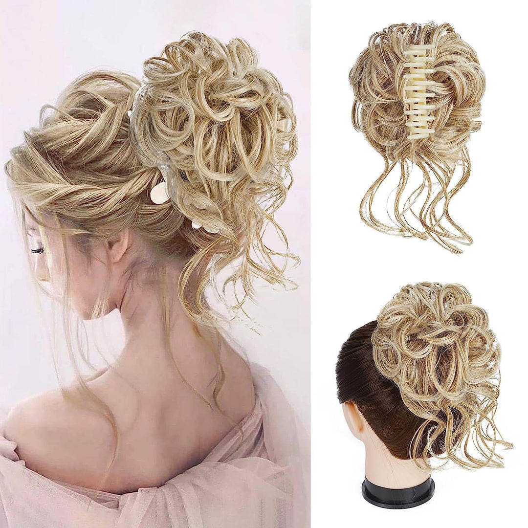 Spona s prodloužením vlasů pro zvlněnou uzlovou techniku – CurlClip
