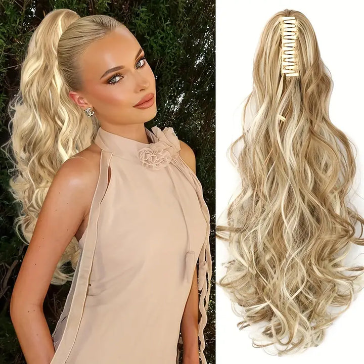 Prodlužování vlasů - koňský ocas 55 cm – Veloura