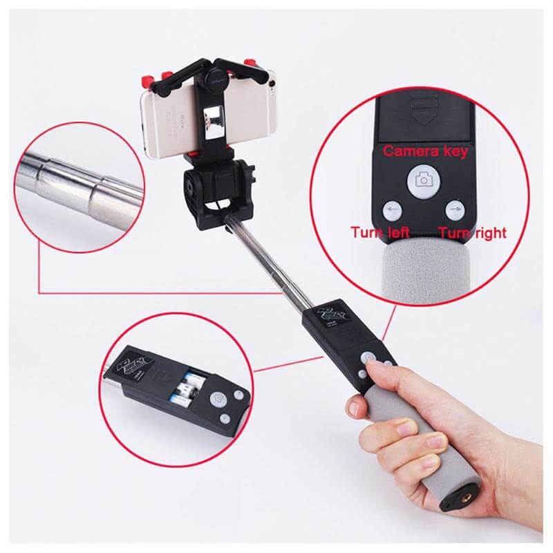 Bluetooth selfie tyč s 360° rotací – SpinShot