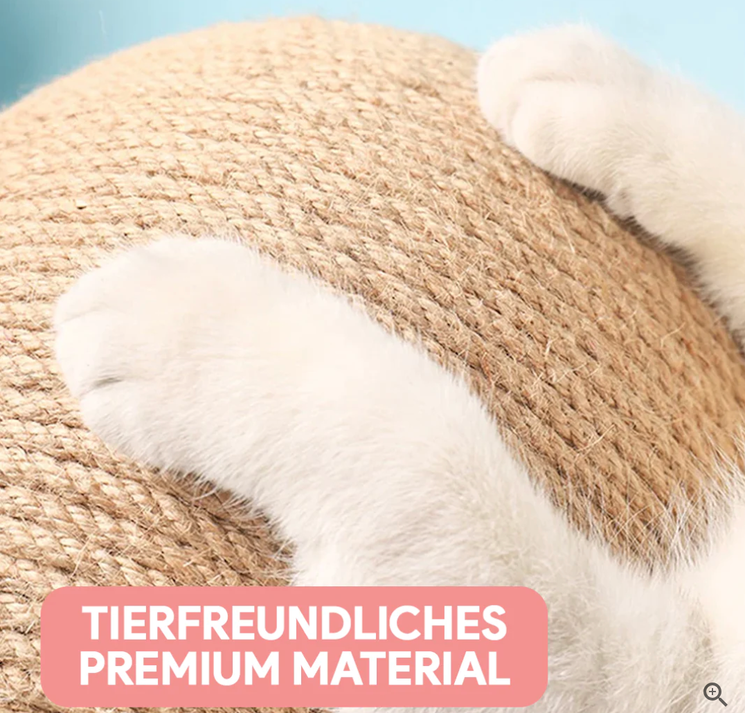 Katzenkratzbaum aus tierfreundlichem Material, langlebig, schützt Möbel, für Nagelpflege.