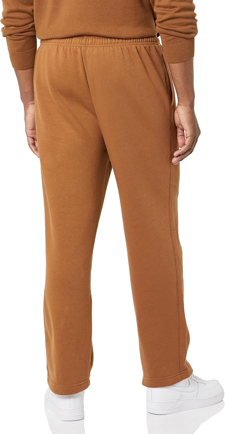 Braune Jogginghose aus Baumwolle, Herrenmode, bequem, elastischer Bund, Freizeitkleidung.