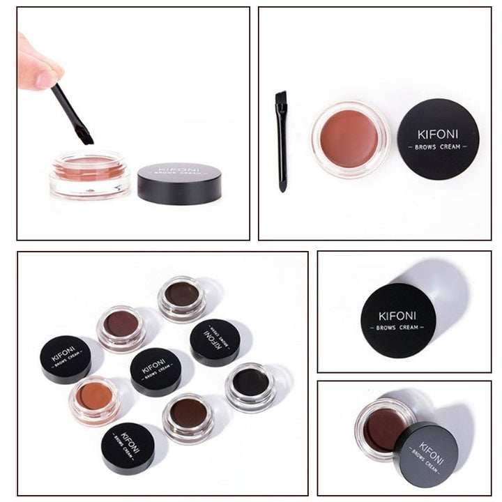 KIFONI Augenbrauencreme Set, verschiedene Farben, Make-up, Augenbrauenpflege, Kosmetik.