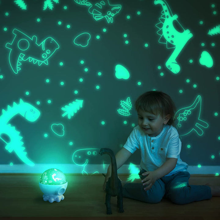 LED noční lampa s projekcí oceánu a hvězdné oblohy + hudební funkce - DreamAura