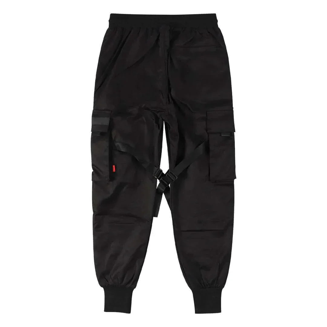 Podzimní Multi-Pocket Hip-Hop Pánské Cargo Kalhoty – Dante
