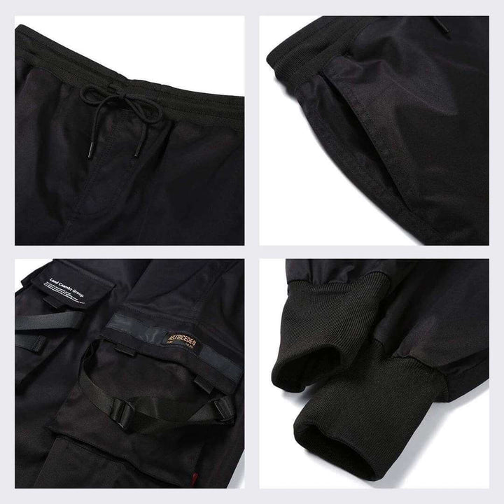 Podzimní Multi-Pocket Hip-Hop Pánské Cargo Kalhoty – Dante