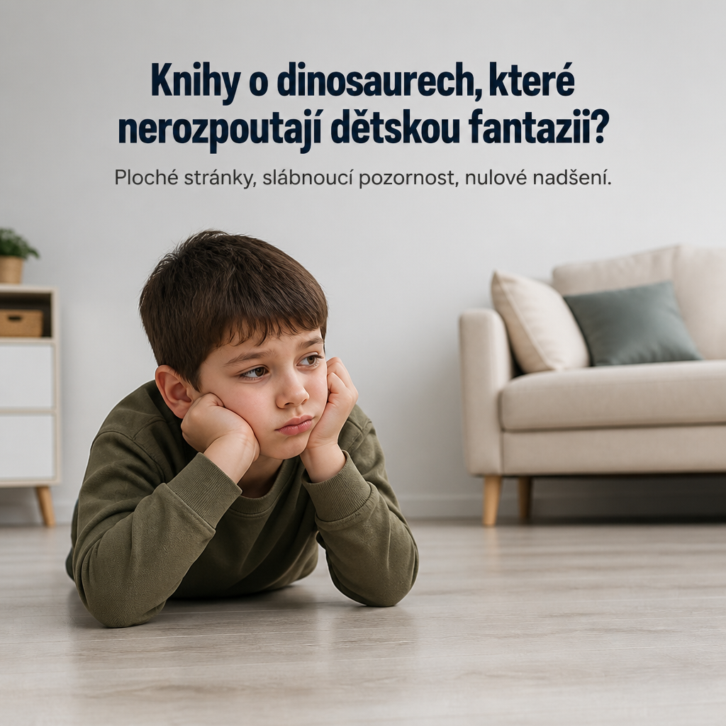 Znuděný kluk leží na podlaze v obýváku s hlavou opřenou o dlaně 2