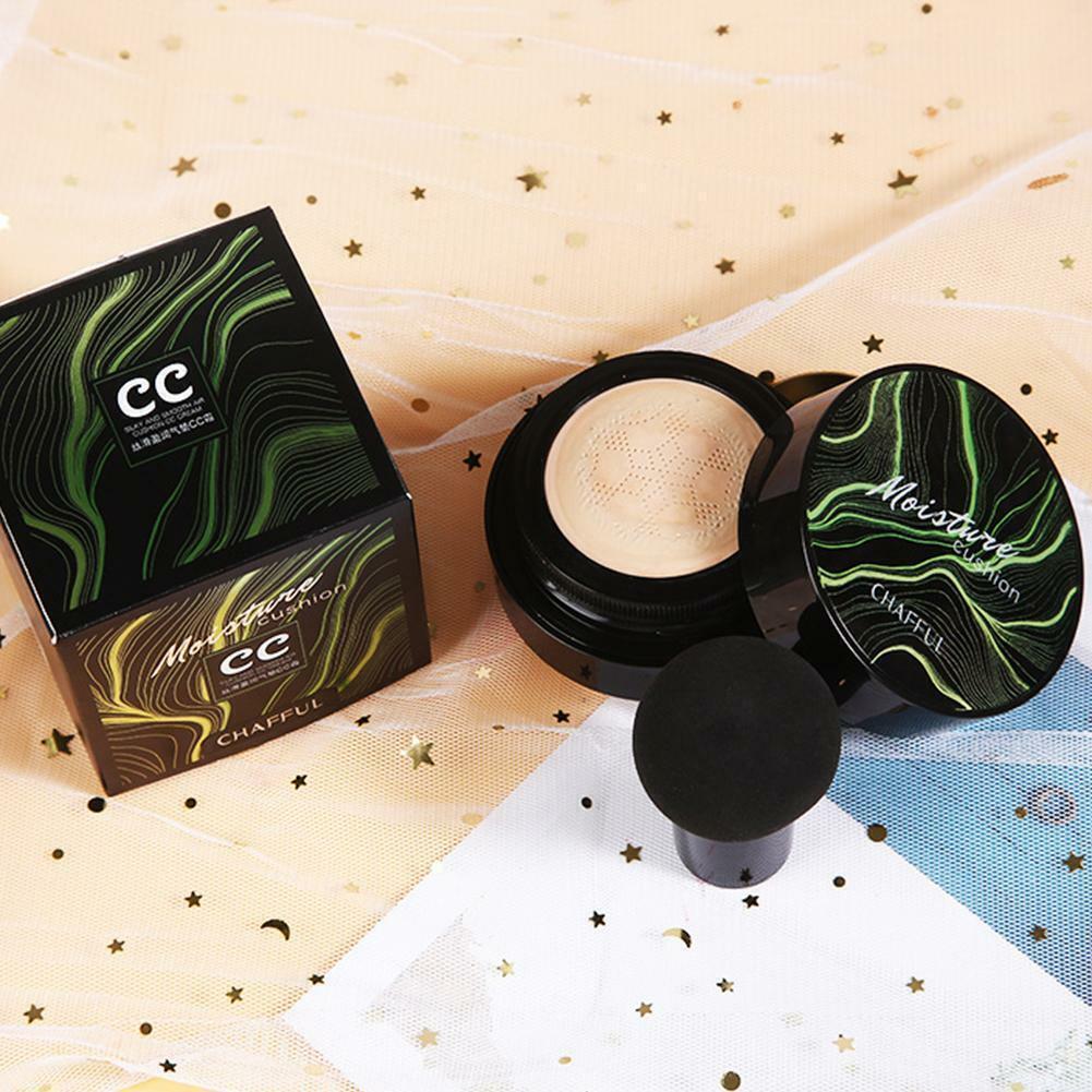 CC Cream Make-up, feuchtigkeitsspendend, schwarz-grüne Verpackung, Chafful, Kosmetik.