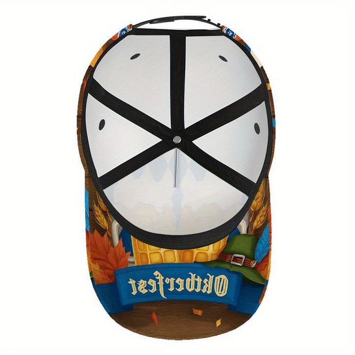 Snapback kšiltovka – Ölkrustryck Oktoberfest 2025