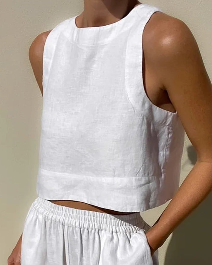 Dvoudílný dámský outfit se sukní a topem – Stylový a univerzální – Narela