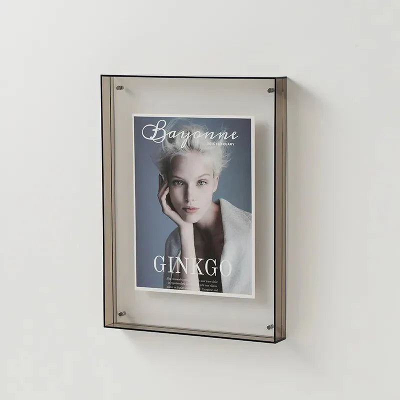 Barevné průhledné fotografické držáky – FramePop