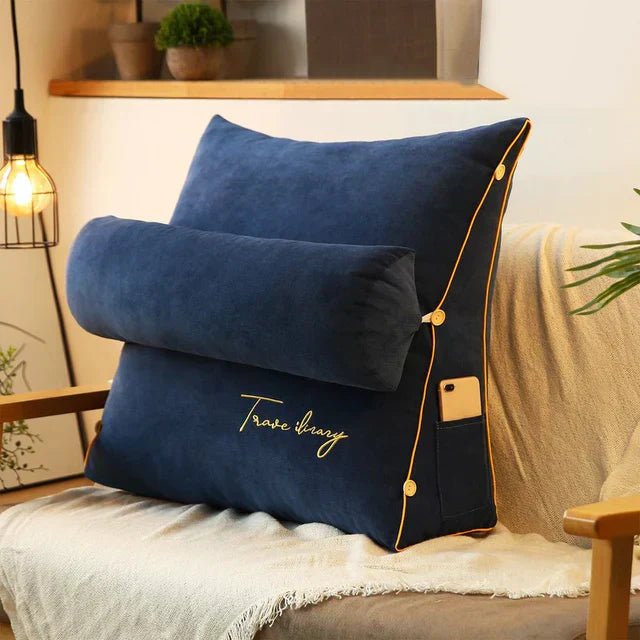 Ergonomický opěrný polštář ve tvaru klínu – Relaxa