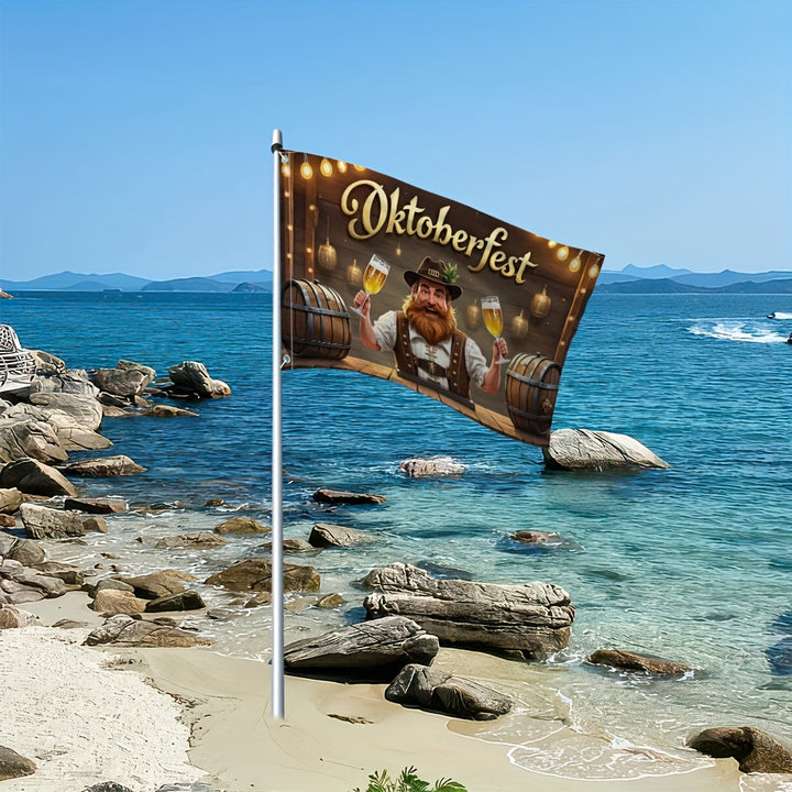 Zahradní vlajka Oktoberfest – Pivní slavnost (muž) Oktoberfest 2026