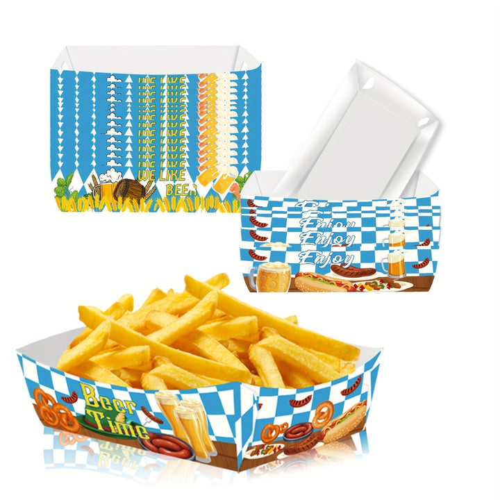 Oktoberfest – papírové misky na občerstvení, sada (2 × 24 ks) – WiesnSnack Oktoberfest 2026