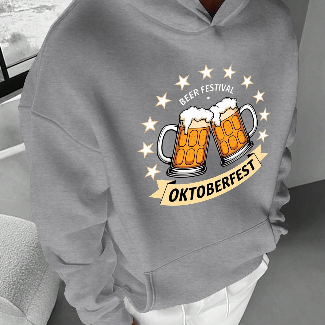 Slavnostní pánská mikina s kapucí – Josef Oktoberfest 2025