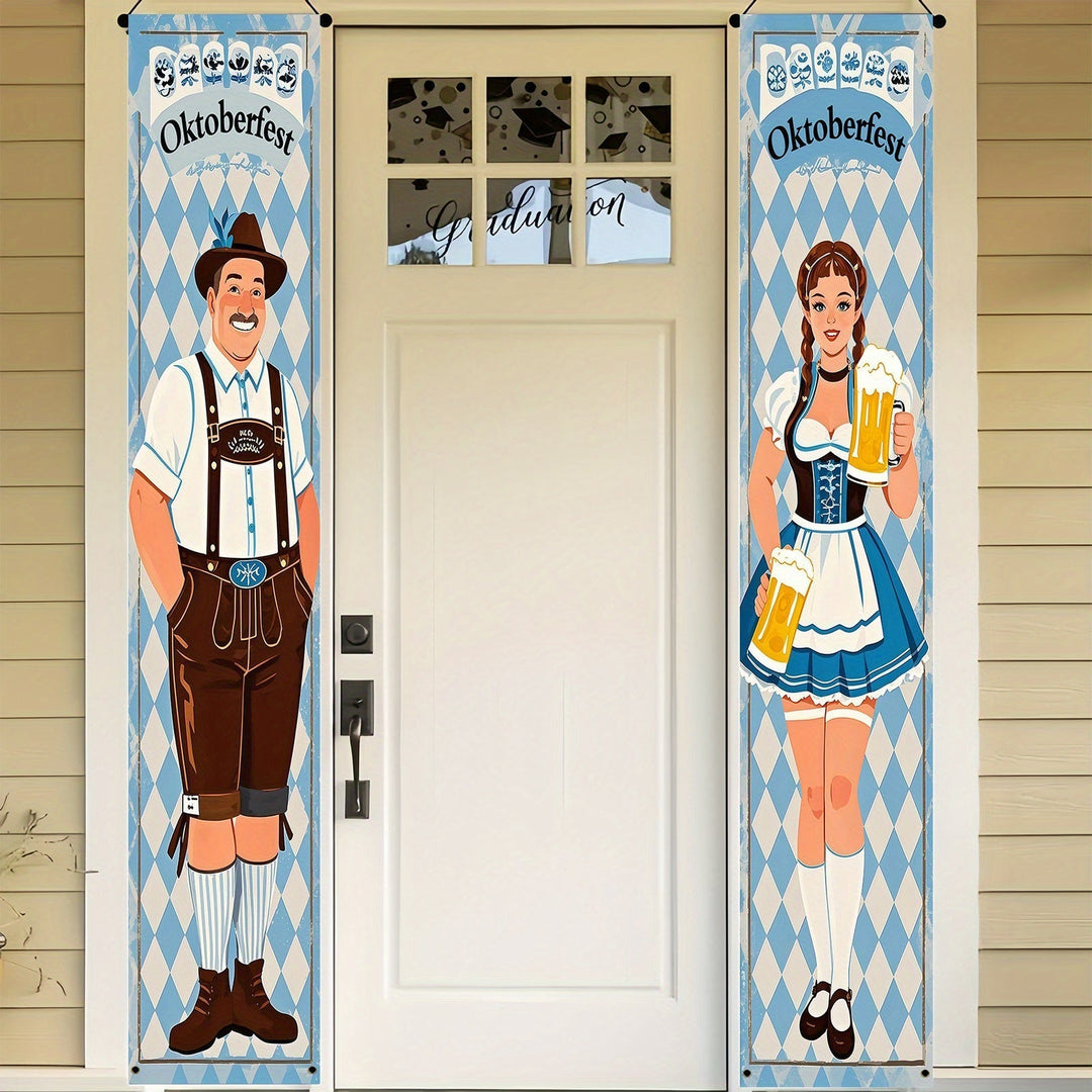 Sada bannerů z polyesteru – WiesnWillkommen Oktoberfest 2025