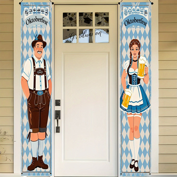 Sada bannerů z polyesteru – WiesnWillkommen Oktoberfest 2025