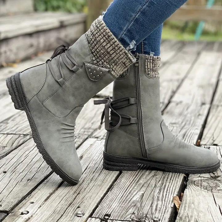 Dámské zimní boty s fleece podšívkou – Selina