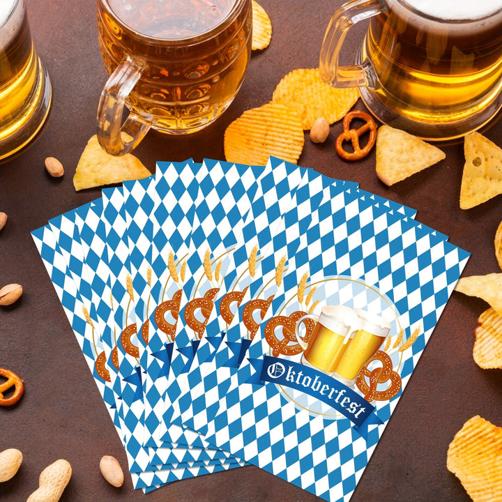 Papírové ubrousky (120 kusů) – WiesnServus Oktoberfest 2025