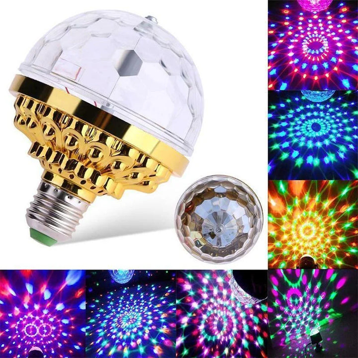 LED diskotékové párty lampy – PartyGlow Spin