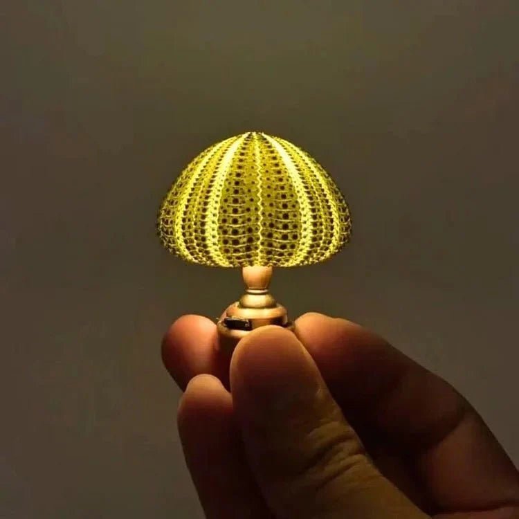DIY noční světlo ve tvaru ježovky - LumiUrchin