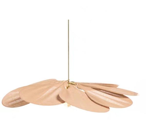 Stylová květinová závěsná lampa - Petalume