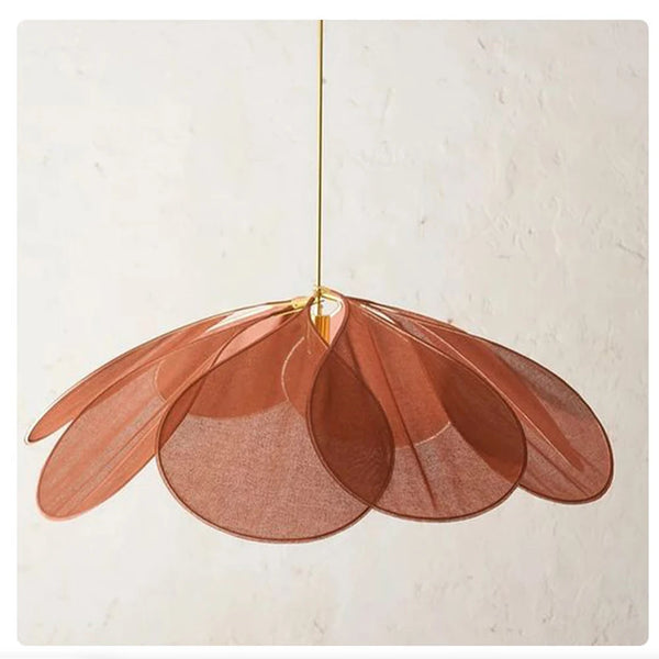 Stylová květinová závěsná lampa - Petalume