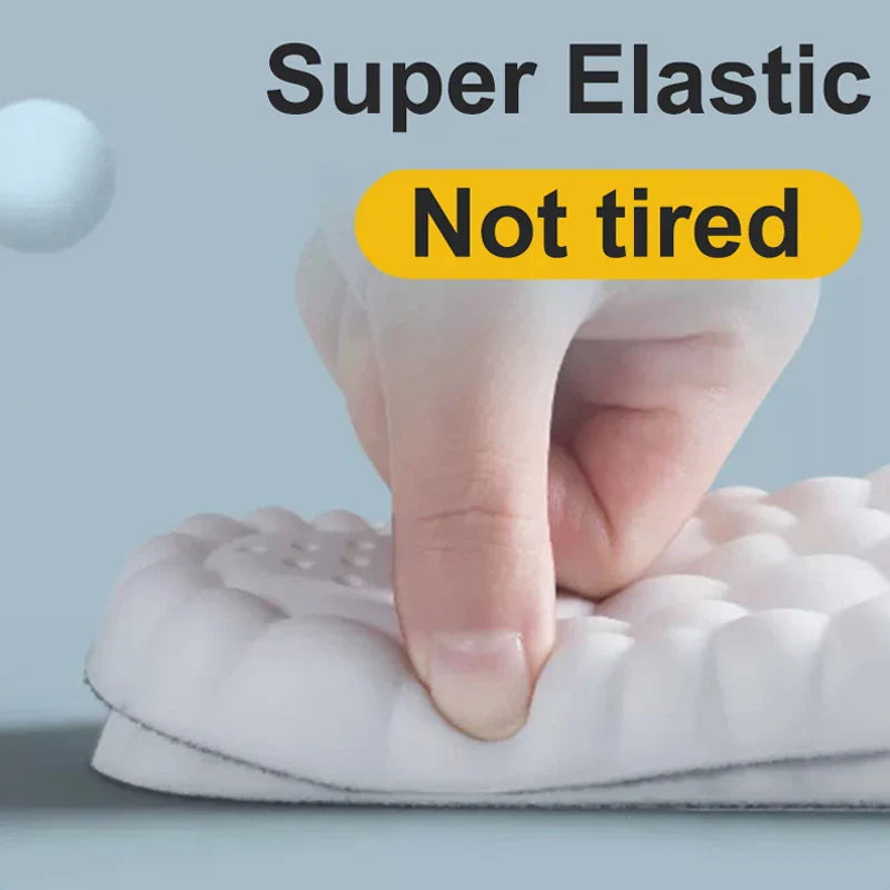 Super elastische weiße Schaumstoffmatte, handgehalten, komfortabel, rutschfest, langlebig.