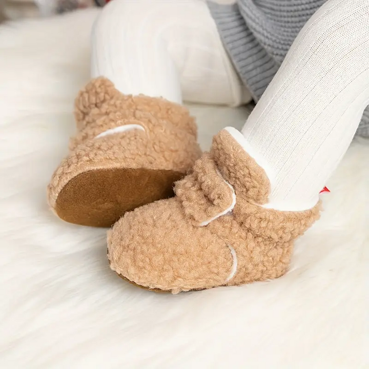 Dětské Slofsoky z teddy materiálu – SnugglePaws