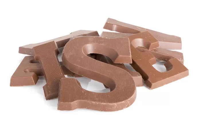 3D silikonová forma na odlévání čokoládových písmen – Pečení radost (1+1 zdarma)