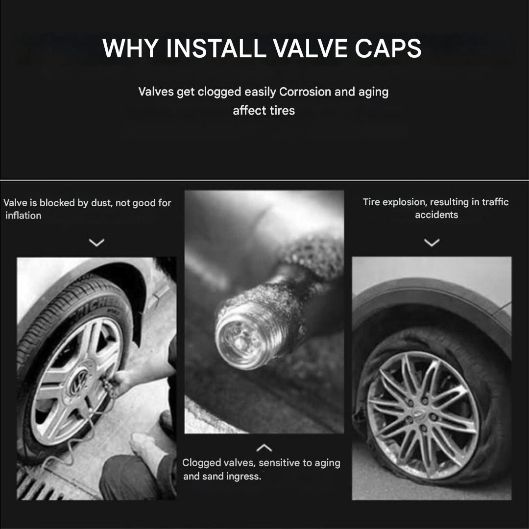Sada ventilků značky WheelTops (4 kusy)