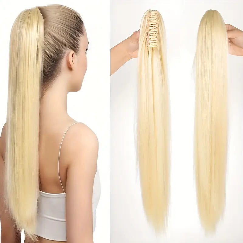 Prodlužování vlasů - koňský ocas 55 cm – Veloura