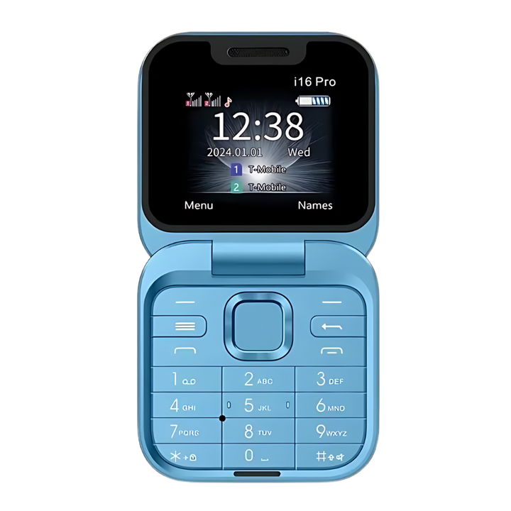 Kompaktní skládací telefon se dvěma SIM – FlexFold
