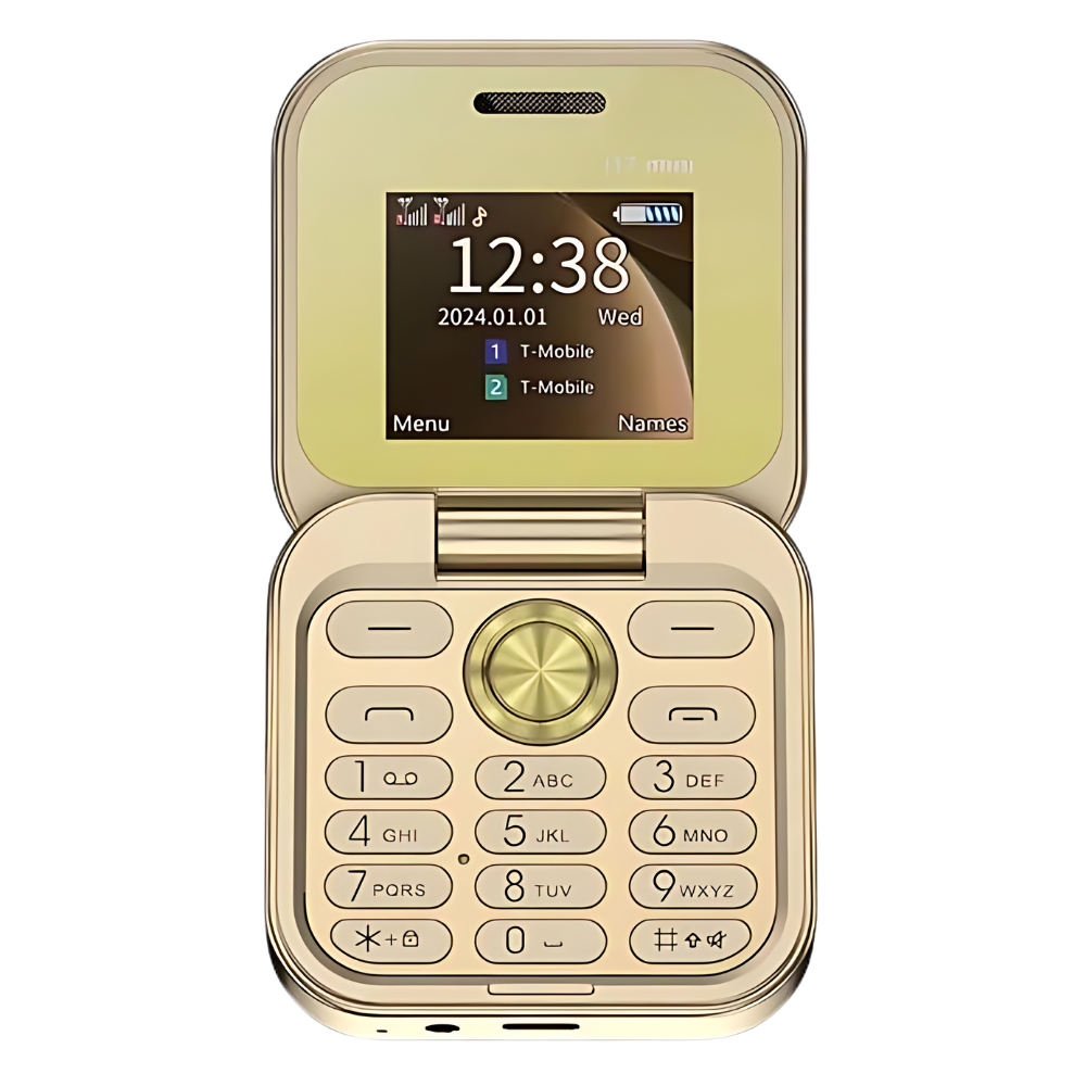 Kompaktní skládací telefon se dvěma SIM – FlexFold
