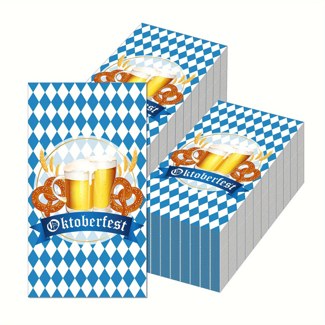 Papírové ubrousky (120 kusů) – WiesnServus Oktoberfest 2025