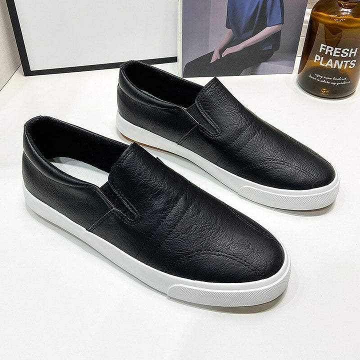 Pánské slip-on kožené tenisky – Jonas