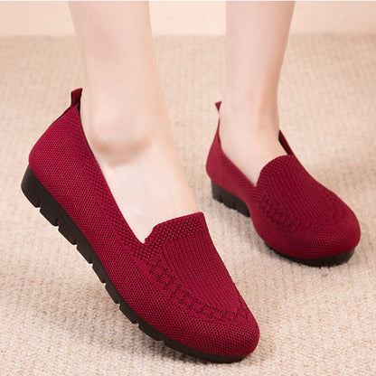 Pohodlné a ventilované dámské slip-on na podzim s podporou klenby - Leona