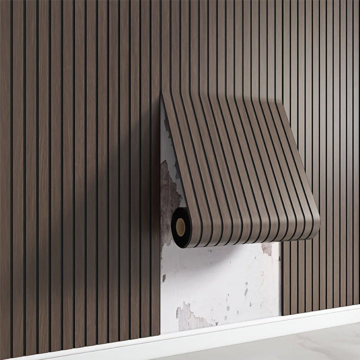 3D Samolepicí nástěnné panely s realistickým vzhledem dřeva - Wallvera
