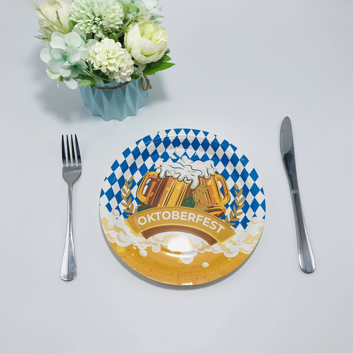 Papírové talíře (různé velikosti) – WiesnTeller Oktoberfest 2026