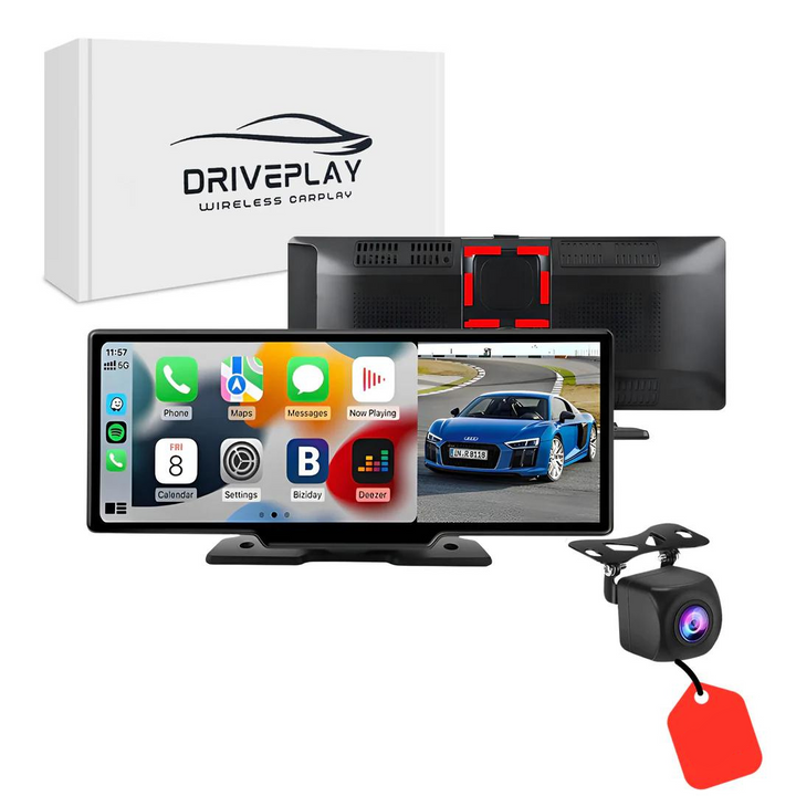 DrivePlay Pro 2+ – displej pro CarPlay a Android Auto – VisionX