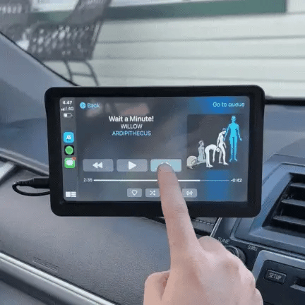 DrivePlay Pro 2+ – displej pro CarPlay a Android Auto – VisionX