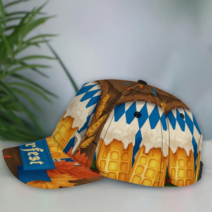 Snapback kšiltovka – Ölkrustryck Oktoberfest 2025