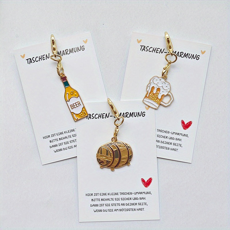 Oktoberfest klíčenky 3 sady (5 kusů v sadě) – BierCharms Oktoberfest 2025