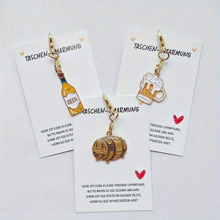 Oktoberfest klíčenky 3 sady (5 kusů v sadě) – BierCharms Oktoberfest 2025